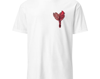 Memorial Cardinal T-shirt – Red Cardinal Remembrance Sympathy Gift