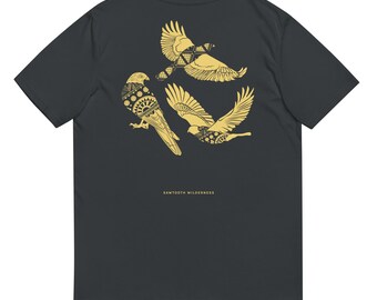 Overhemd havik | Outdoorshirt | Vogels kijken | T-shirt Raptor Bird | Birder-cadeau | Dieren in het wild | Natuurliefhebber
