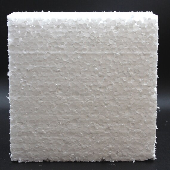 Soft Foam Styrofoam 4x4x2 Square Blocks Fot Etsy