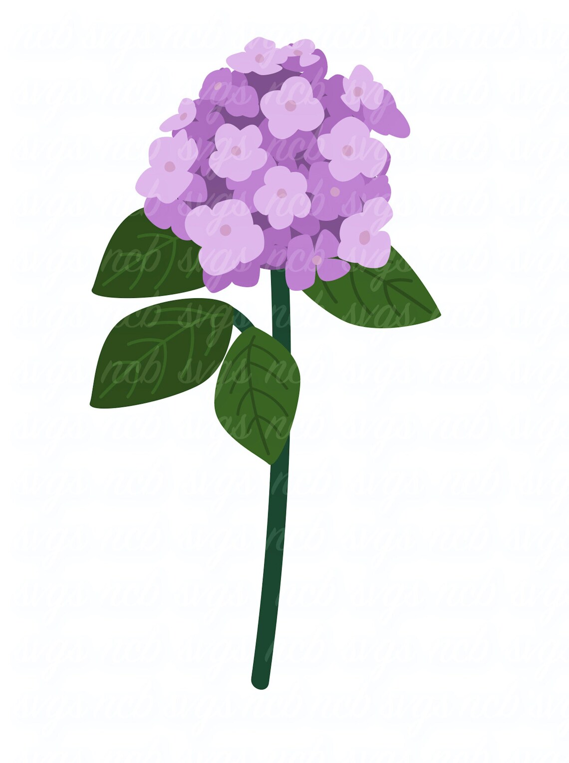 Hydrangea SVG for Cricut Png Eps Clipart - Etsy Canada
