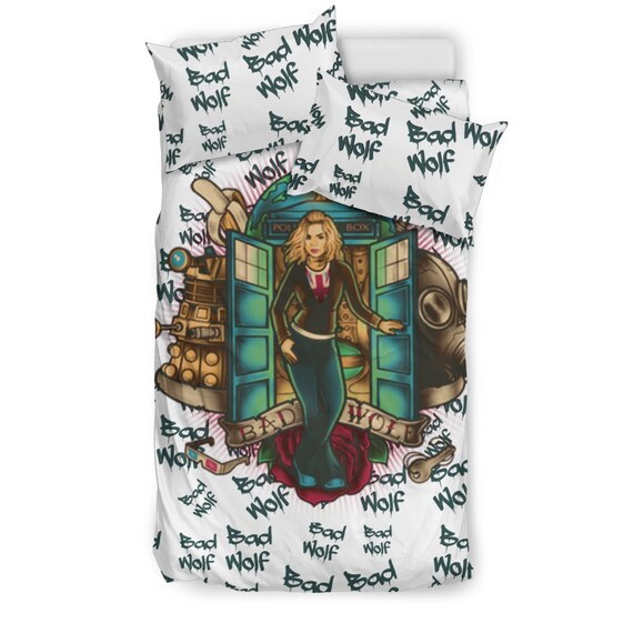 Doctor Who Rose Tyler Duvet Cover Set Etsy