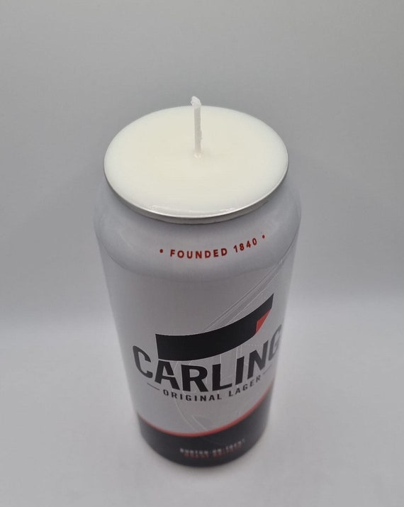 Beer Candle Upcycled Can Scented Candles Larger Carling Stella Etsy