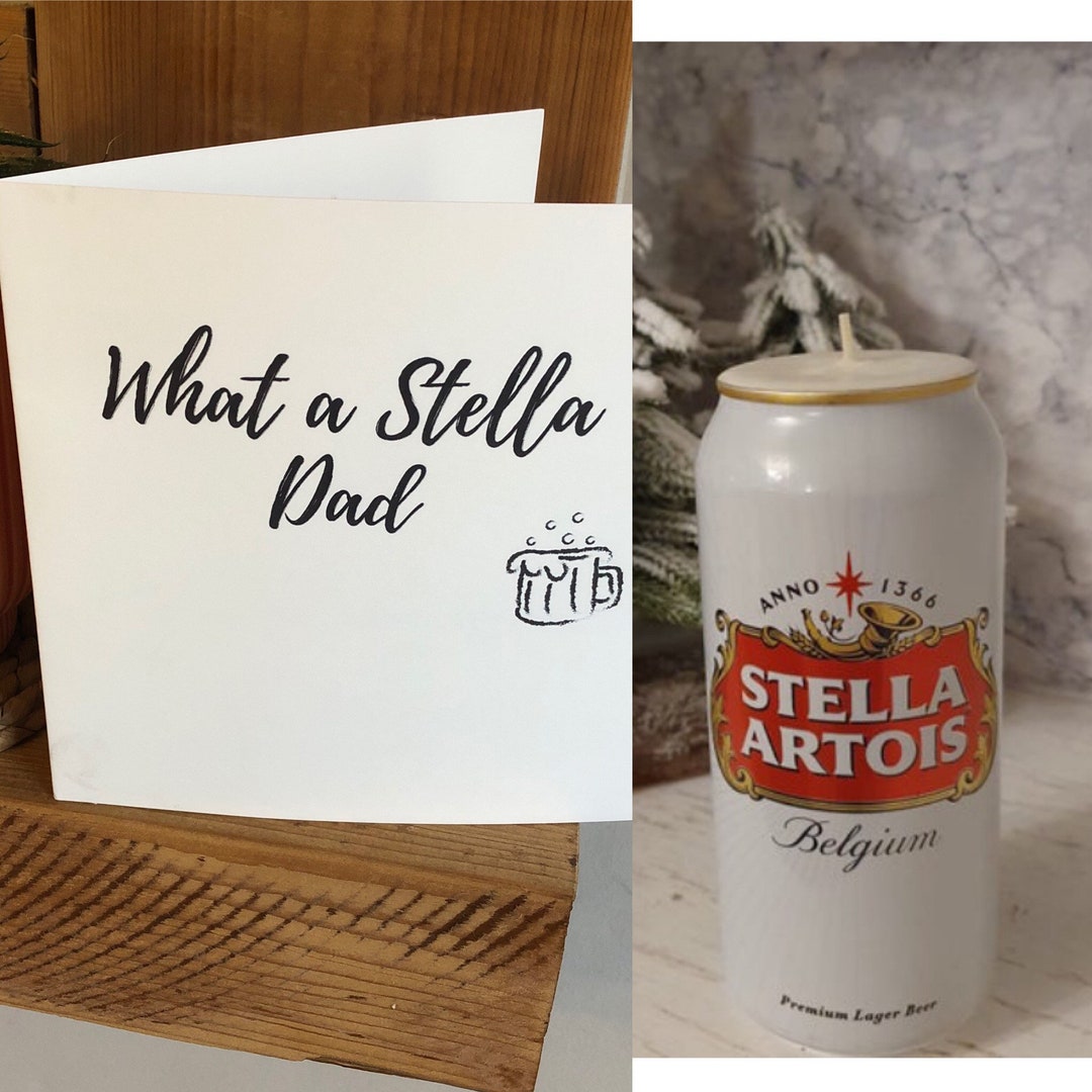 What a Stella... Gift Set Card & Scented Candle Husband Etsy