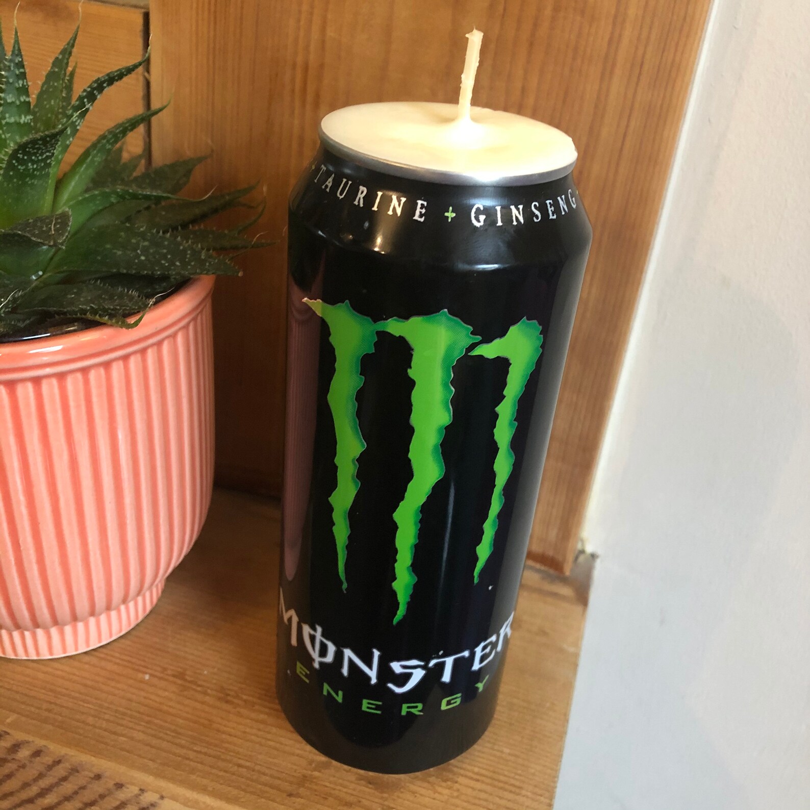 Monster candle Upcycled energy drink scented candle gift Etsy