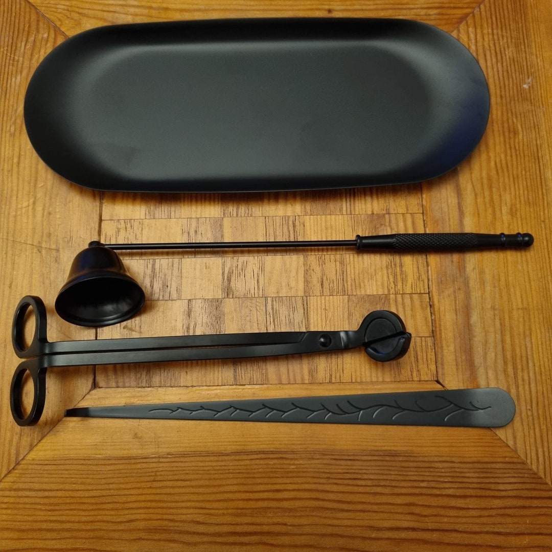 Candle Care Kit Accessories Set Wick Trimmer Candle Snuffer Etsy UK