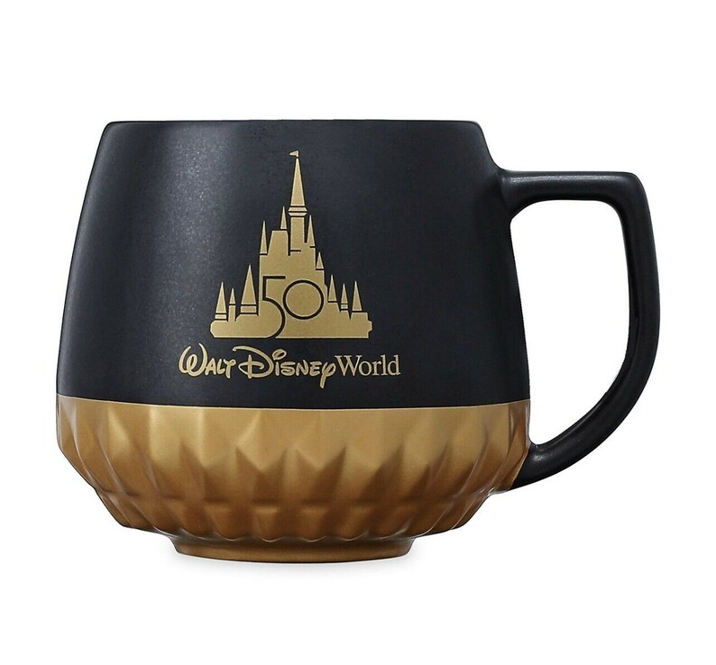 Walt Disney World Park 50th Anniversary Black Gold Coffee