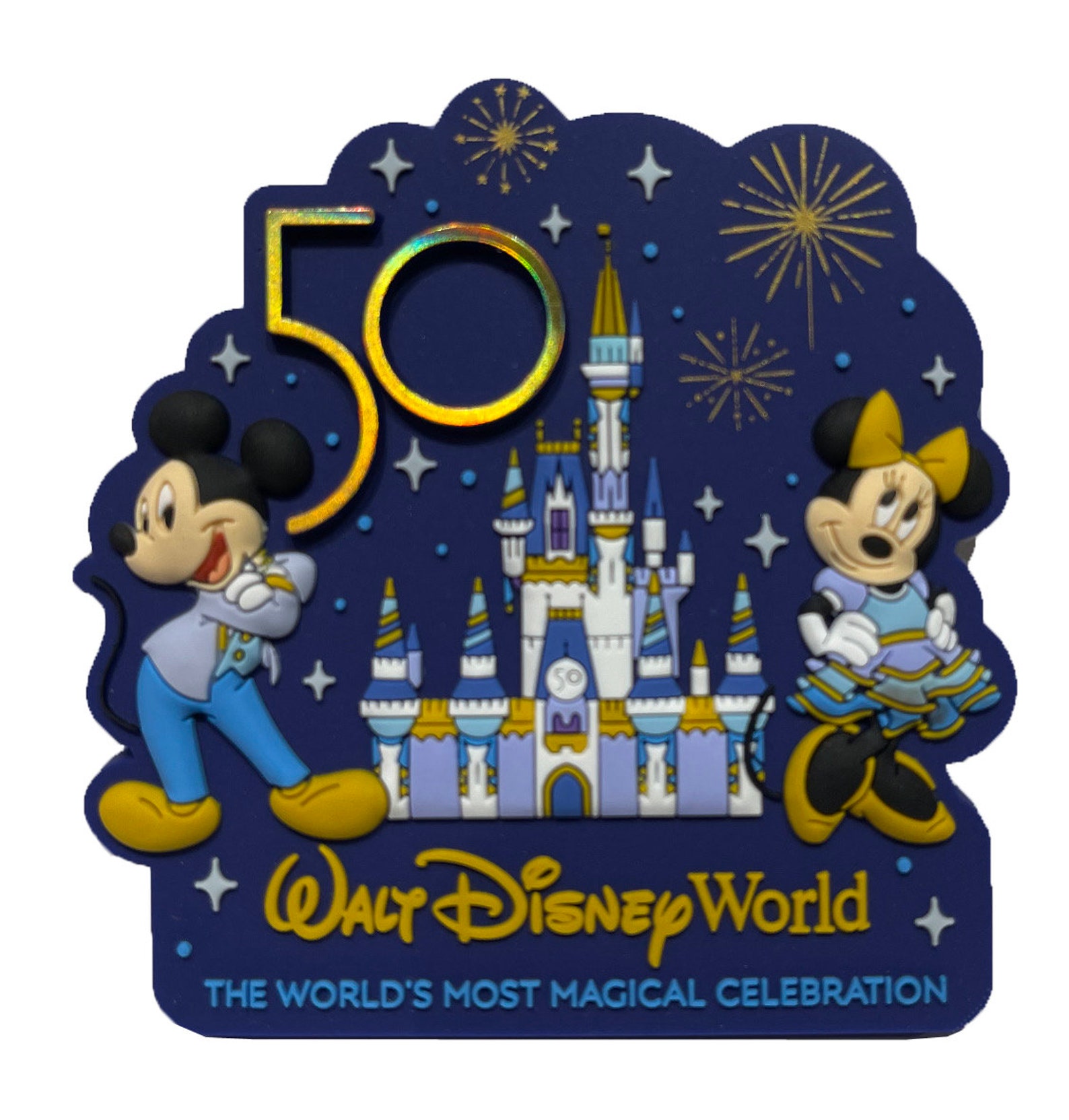 Walt Disney WDW World 50th Anniversary Refrigerator