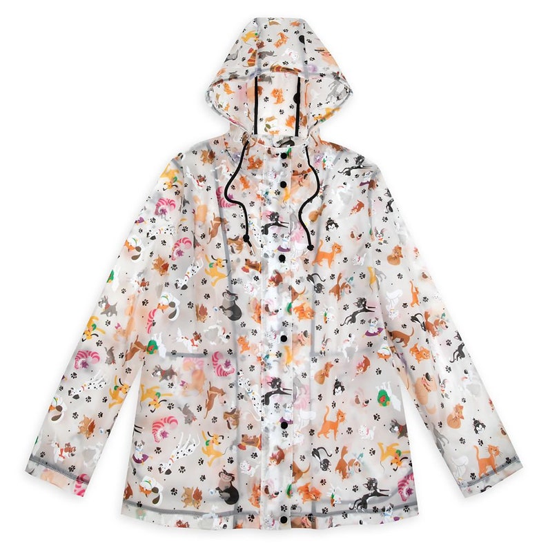 Disney Parks Reigning Cats and Dogs Rain Jacket for Women Etsy