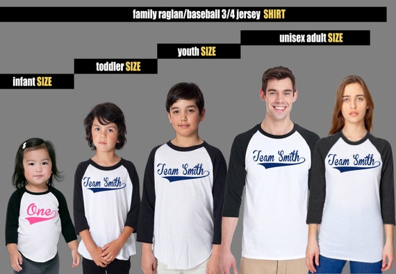 family baseball shirts