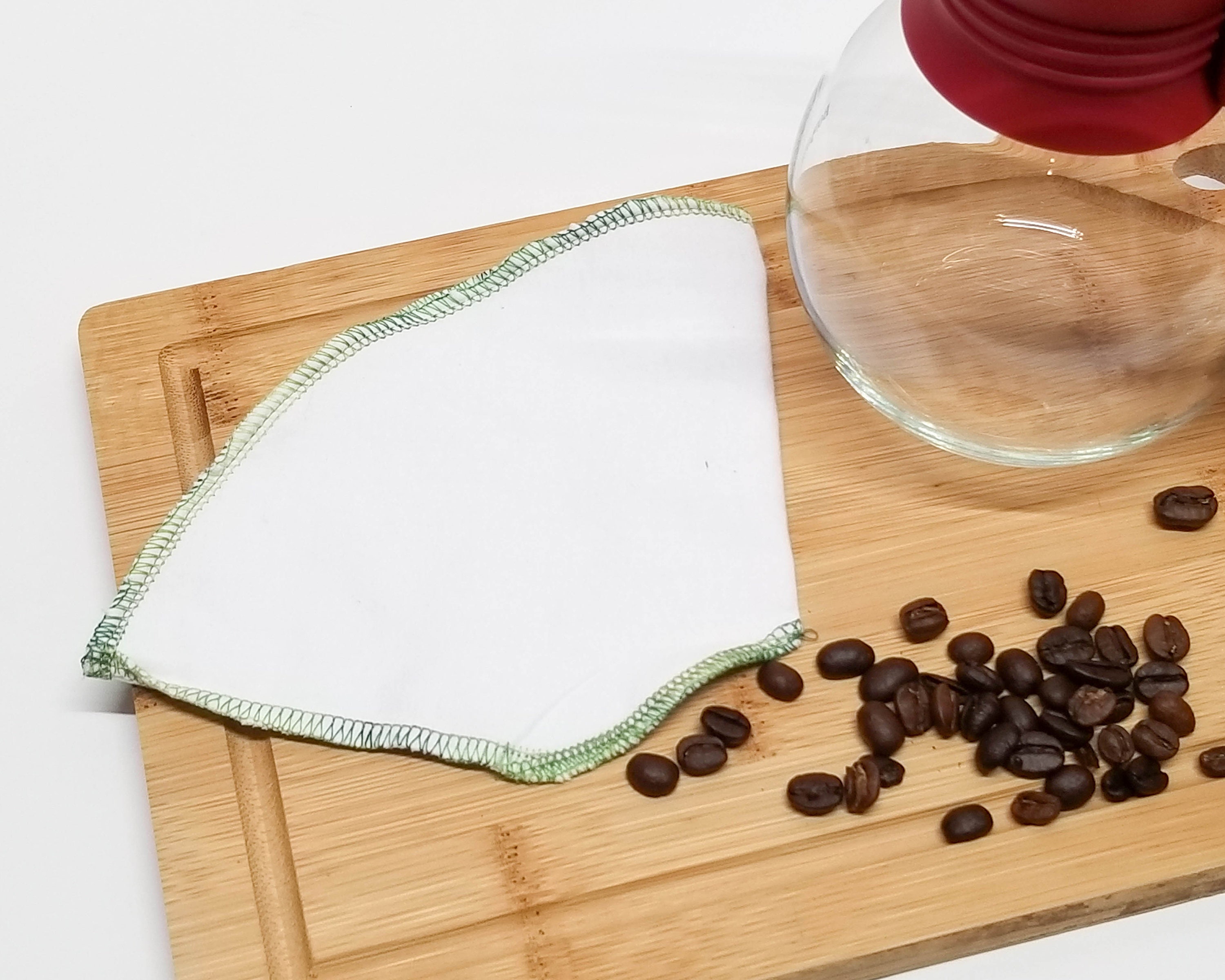 Reusable Cloth Coffee Filter 2 pack Cone Style Pour over Etsy