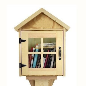 The Cozy (20x14x24) with FREE Shipping and FREE Plaque from the Family of the Founder of the Little Free Library Movement
