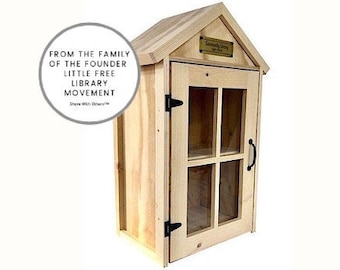 The Classic (21x14x32) with FREE Shipping and FREE Plaque from the Family of the Founder of the Little Free Library Movement