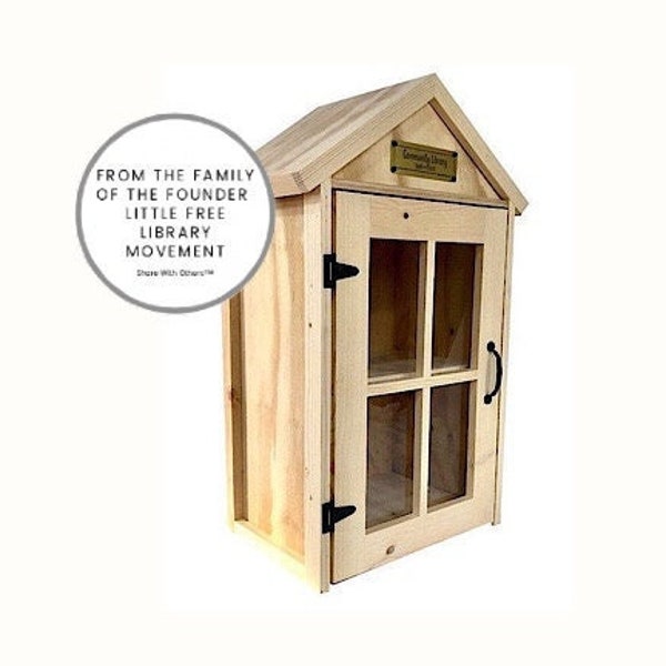 The Classic (21x14x32) with FREE Shipping and FREE Plaque from the Family of the Founder of the Little Free Library Movement