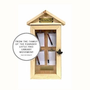 Little Free Poet Tree with FREE Shipping from the Family of the Founder of the Little Free Library Movement image 1