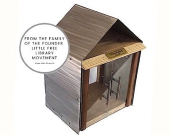 Library Dwelling with FREE Shipping & FREE Plaque from the Family of the Founder of the Little Free Library Movement