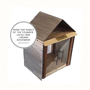 Library Dwelling with FREE Shipping & FREE Plaque from the Family of the Founder of the Little Free Library Movement