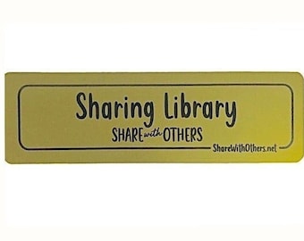 Sharing Library Plaque from the Family of the Founder of the Little Free Library Movement