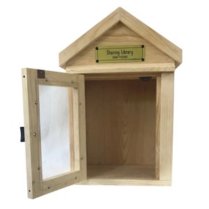 The Compact 13x14.5x21.5 with FREE Shipping and FREE Plaque from the Family of the Founder of the Little Free Library Movement image 4