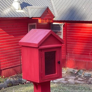 The Compact 13x14.5x21.5 with FREE Shipping and FREE Plaque from the Family of the Founder of the Little Free Library Movement image 6