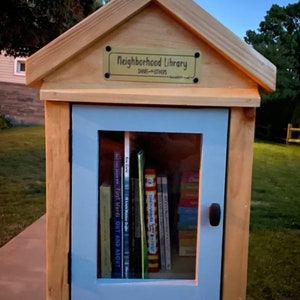 The Compact 13x14.5x21.5 with FREE Shipping and FREE Plaque from the Family of the Founder of the Little Free Library Movement image 9