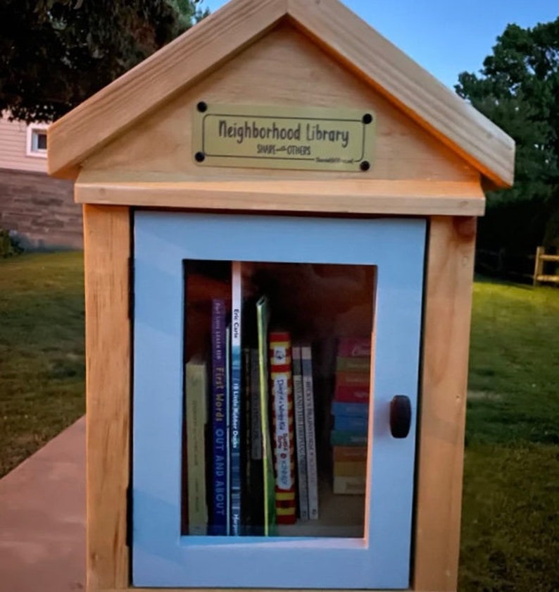 The Compact 13x14.5x21.5 with FREE Shipping and FREE Plaque from the Family of the Founder of the Little Free Library Movement image 9