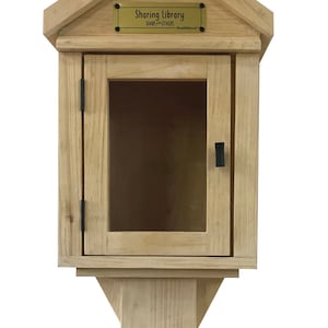 The Compact 13x14.5x21.5 with FREE Shipping and FREE Plaque from the Family of the Founder of the Little Free Library Movement image 2