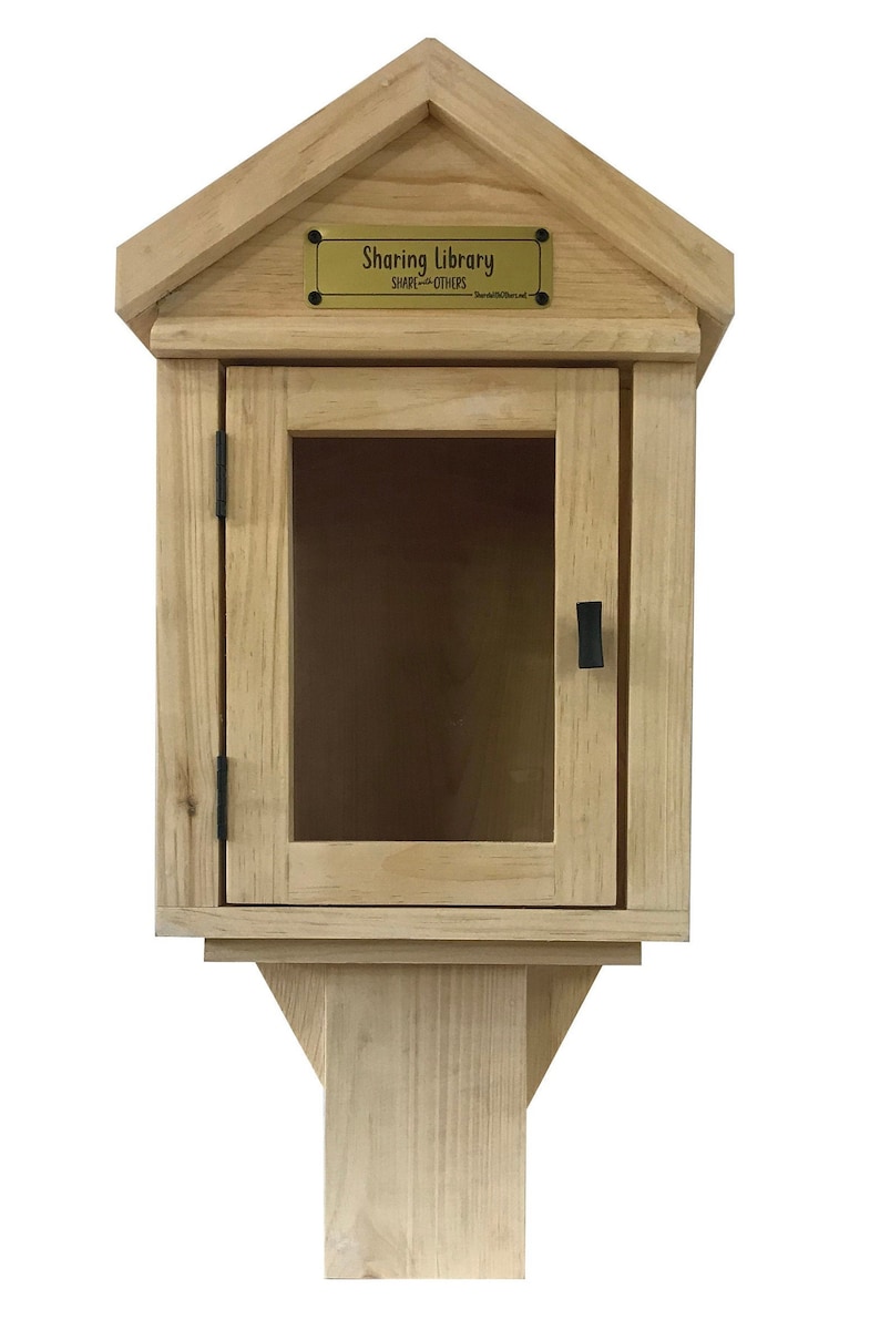 The Compact 13x14.5x21.5 with FREE Shipping and FREE Plaque from the Family of the Founder of the Little Free Library Movement image 2