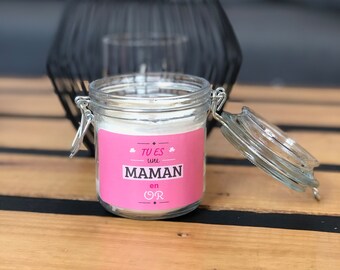 Tu es une maman en or BOUGIE PARFUMÉE