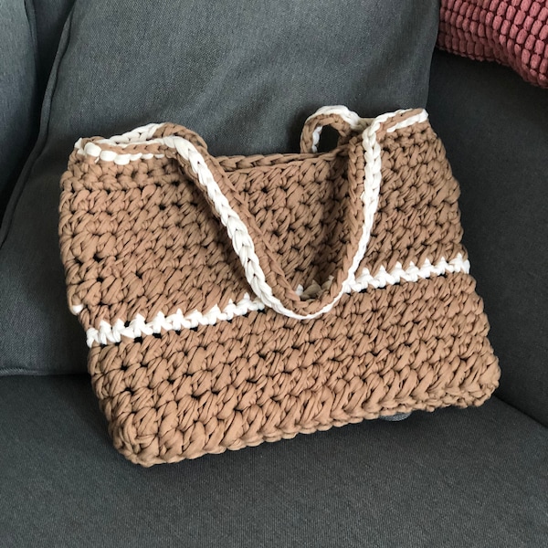 Sac cabas au crochet