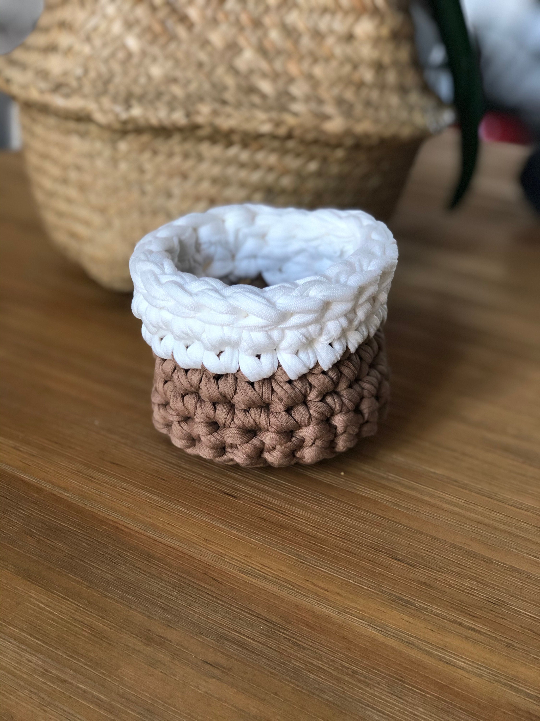 Corbeille Au Crochet/Vide Poche