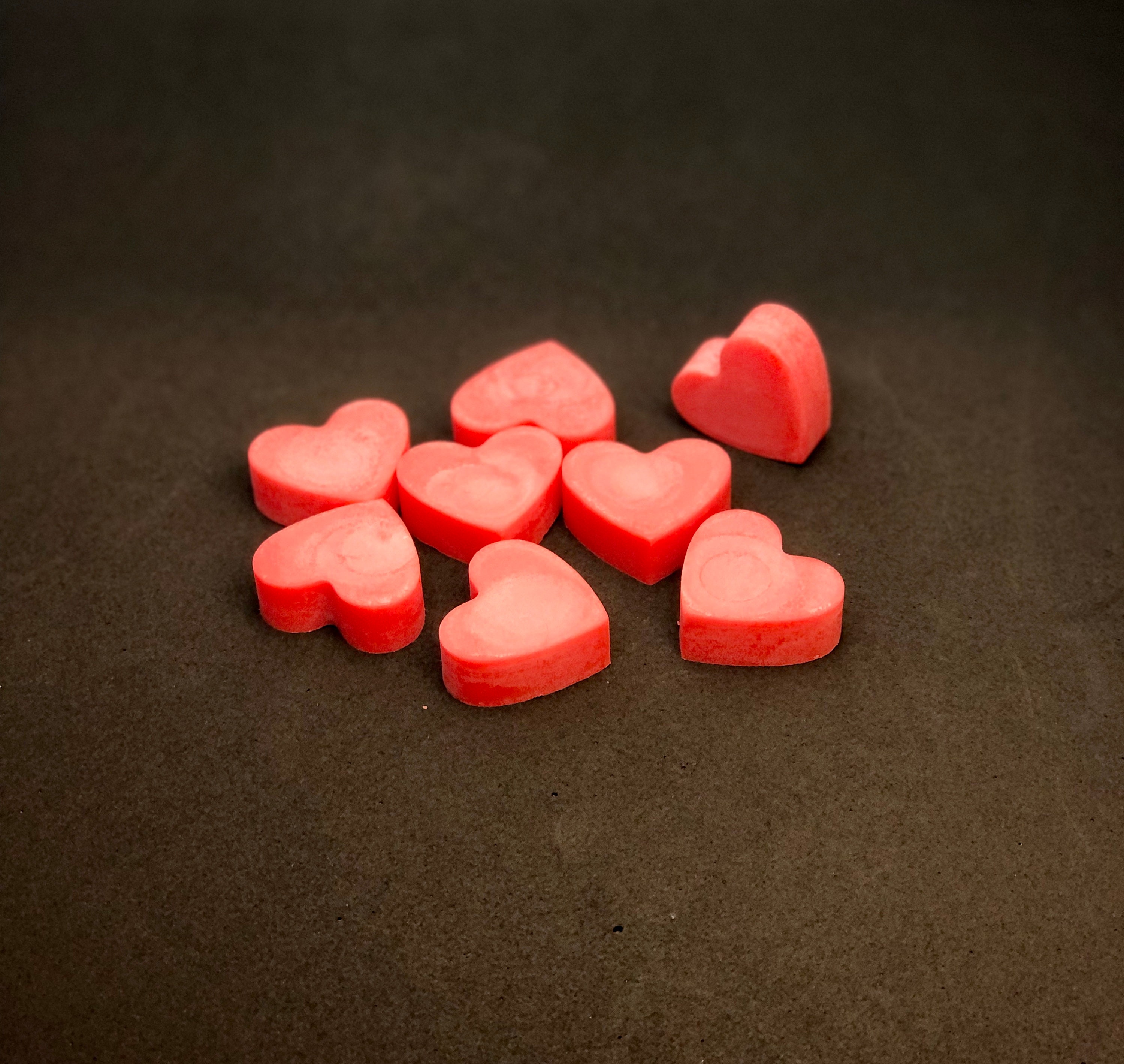 Fondants Parfumés Lot de 2/Saint-Valentin A La Cire Soja Parfum Grasse