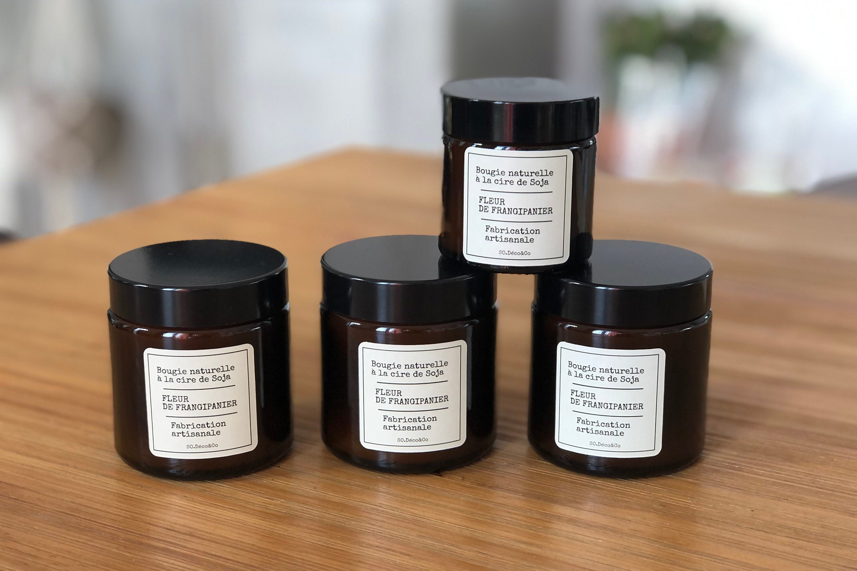 Bougie Parfumée Fleur de Frangipanier 60G