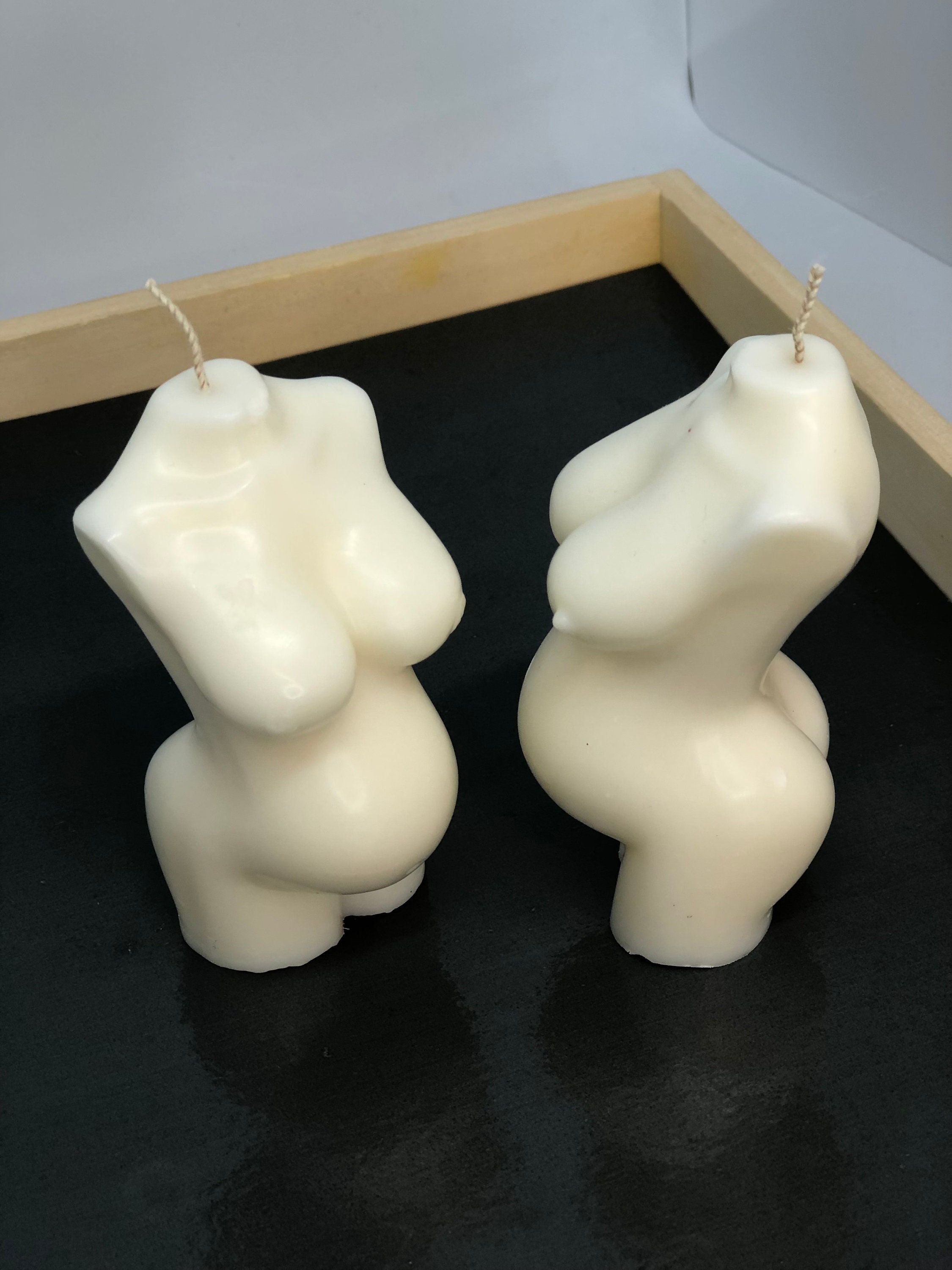 Bougie Décorative Buste Femme Enceinte