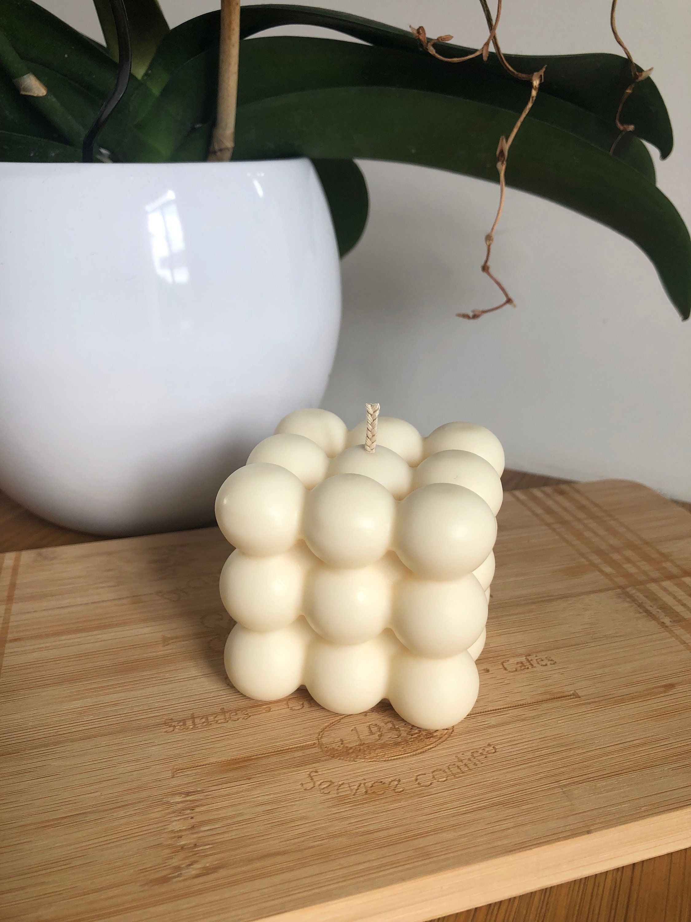 Bougie Bulles/Bougie Décorative