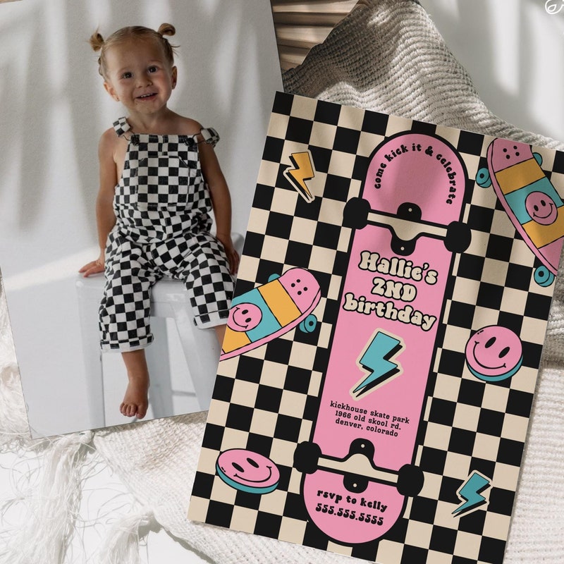 Skate Board Party 2 Etsy