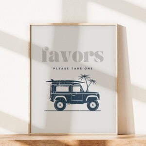 Boho The Big Editable Sign Template Boy First Birthday Surf Birthday Editable Digital Template INSTANT DOWNLOAD