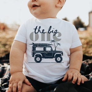 Boho The Big ONE Birthday Shirt Design Editable Template Boy First Birthday Surf Birthday Editable Digital Template INSTANT DOWNLOAD