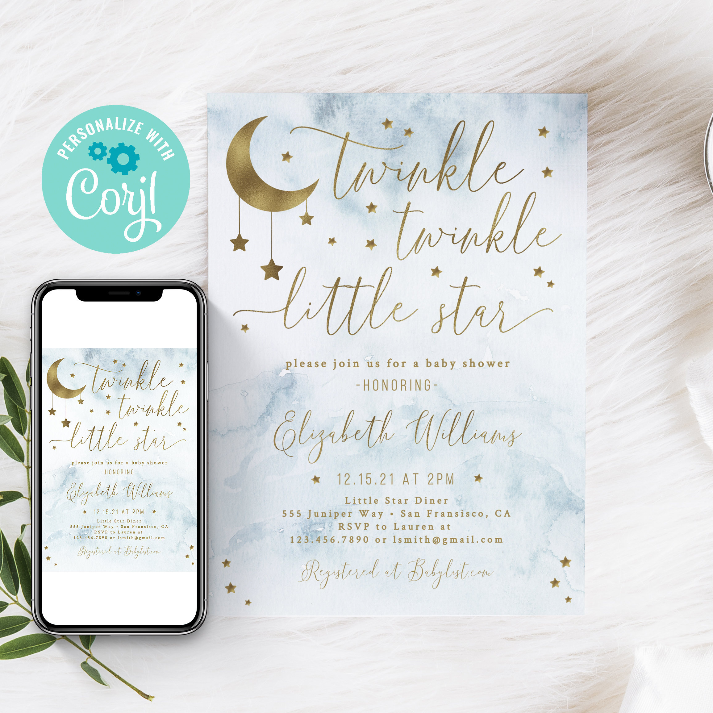 Invitations & Announcements Invitations Instant access to the template