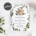 Baby Shower invitation, Woodland Baby Shower Invitation,Woodland Animals Baby Shower, Boy Baby Shower, baby shower, invitation, template, 70