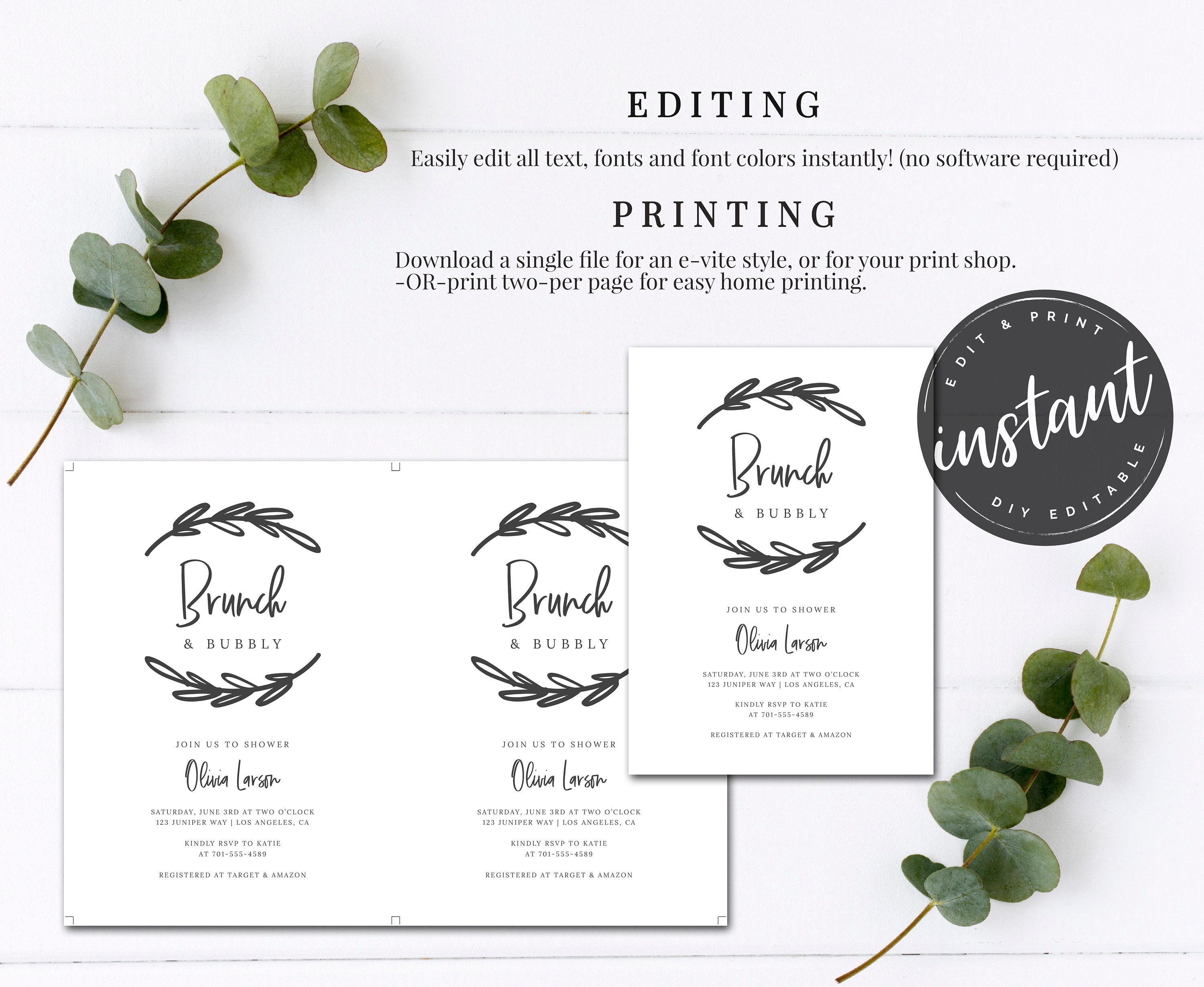 Printable Table Signs Table Sign Template Table Number Sign Etsy