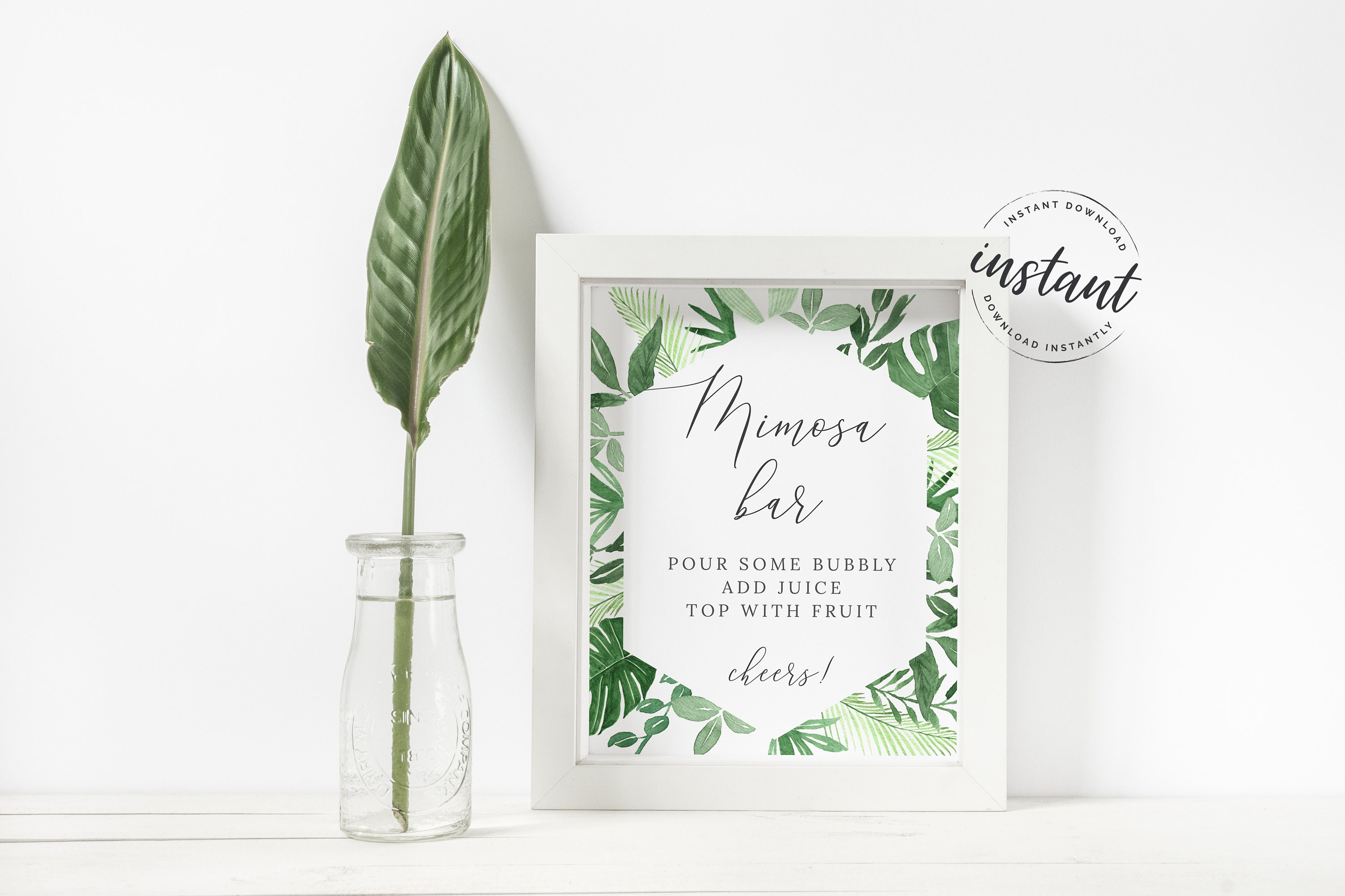 Boho Bridal Shower Invite Greenery Bridal Shower Bridal | Etsy