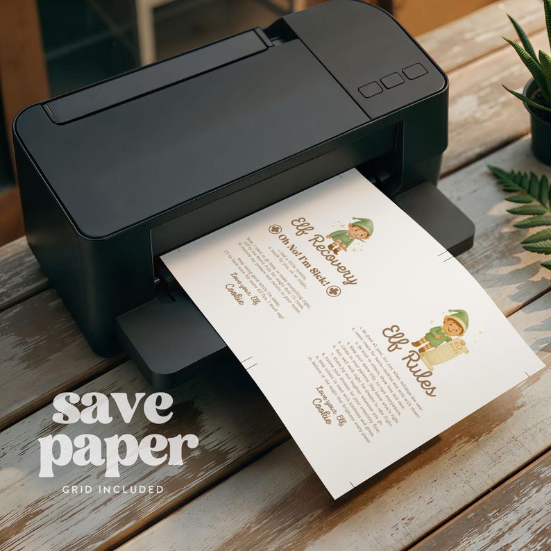 Elf Letter Bundle | Editable 5x7 Elf Notes Canva Template | Elf ...