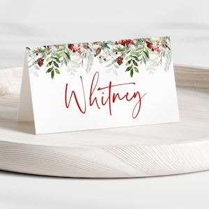 Jingle & Mingle Kerstkaart, kerstfeest groen kerstfeest eten sjabloon, kerstfeest afdrukbaar kerstfeest downloaden 705