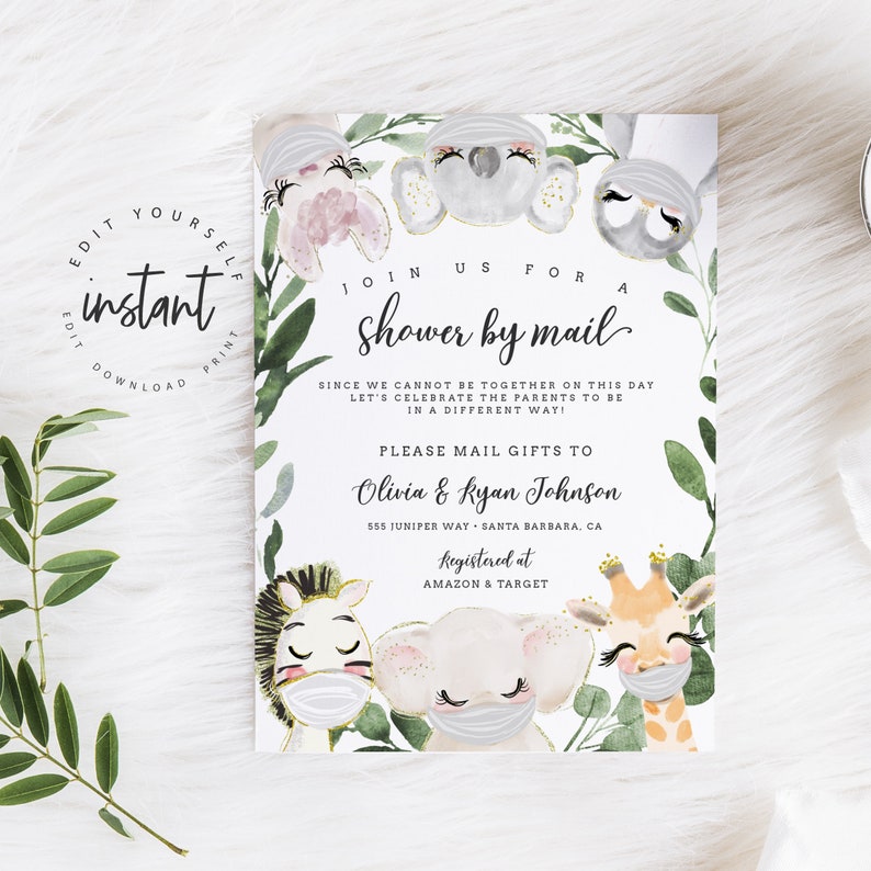 Virtual Baby Shower Game Home Scavenger Hunt Game Zoom Baby Etsy Canada