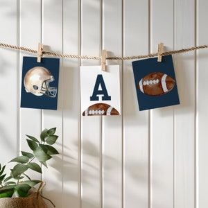 Football Birthday Banner Template, Football Party Decorations, Editable Template, INSTANT DOWNLOAD