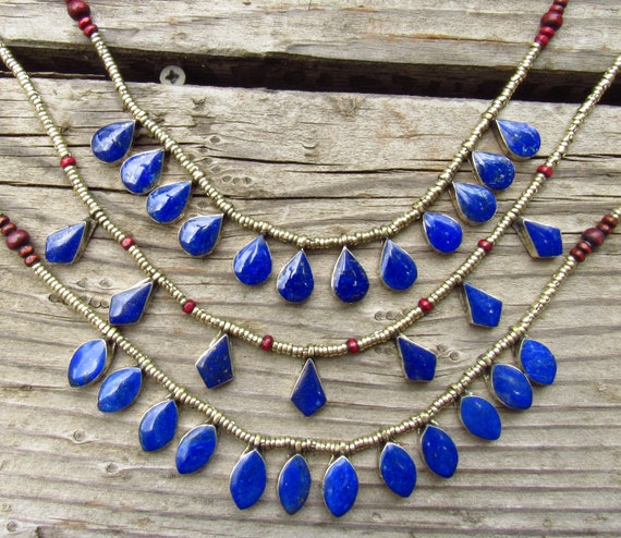 Afghan Lapis Lazuli Necklace