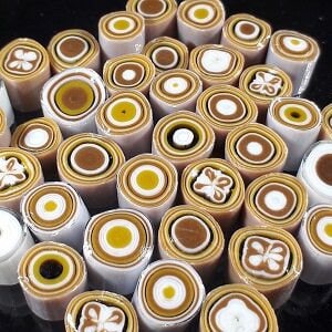 Macchiato Teeni Murrini COE 90 - 1/4 oz