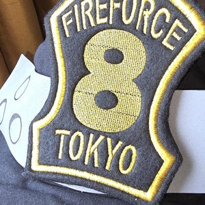 Feuerwehr Emblem für Maschinenstickerei .PES .DST etc