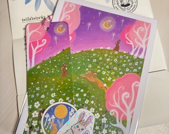 April - WildWorks Whimsical Art mail club