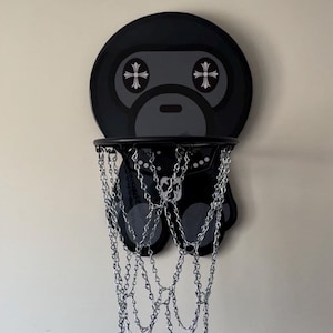 Chrome Hearts, Baby Milo ,basketball Hoop, Hype Beast Art Decor